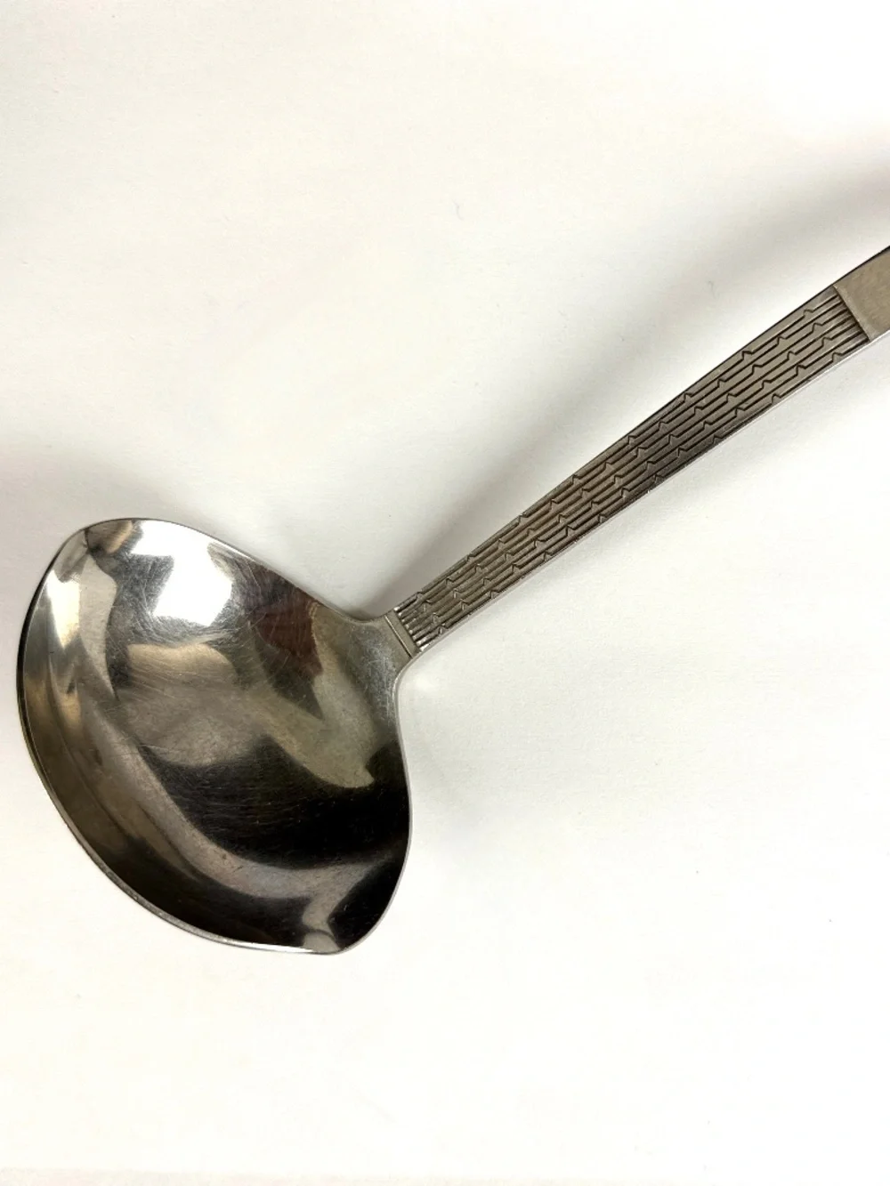 Vintage Cosmos CSM18 Stainless Steel Ladle Japan 18 8 Mid Century Modern EUC
